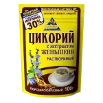Цикорий "Здоровье" с женьшенем 100гр