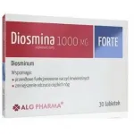 "ALG PHARMA" Diosmina 1000 mg FORTE+ tabletid, N30