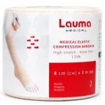 "LAUMA" Meditsiiniline elastne kompressioonside, mudel 2, suurus 3 m х 8 sm