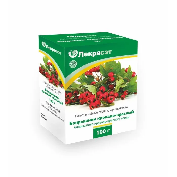 "LEKRASET" Verepunane viirpuu, marjad, 100 g