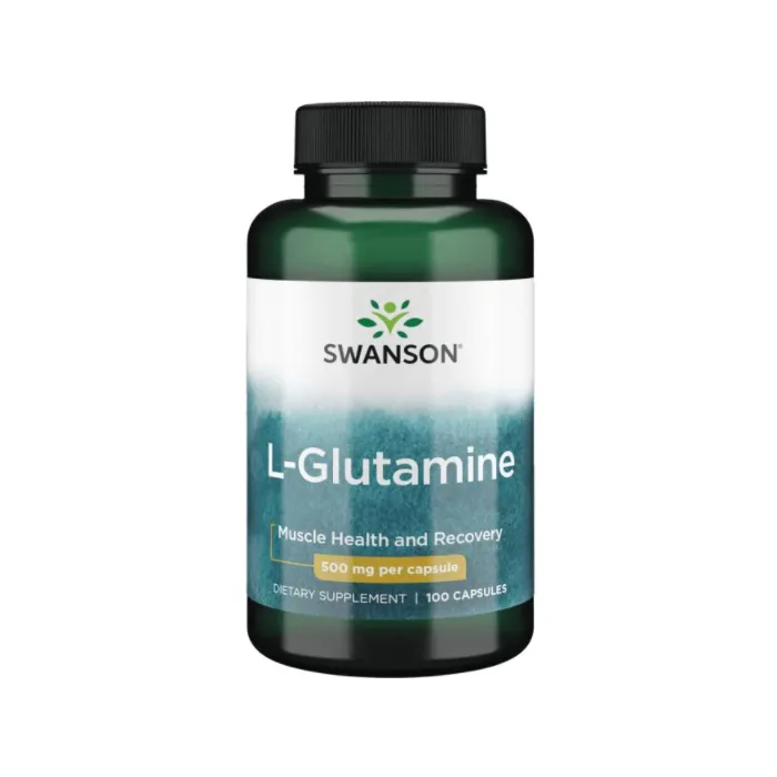 KAPSLID L-GLUTAMIIN N100 500MG - SWANSON