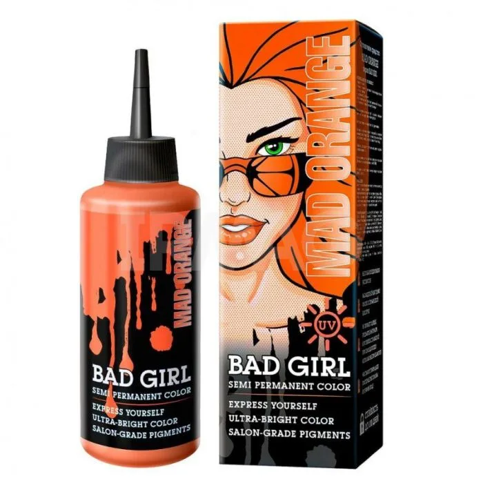 TOONIV POOLPÜSIV EFEKTVÄRV Bad Girl ORANŽ 150 ML