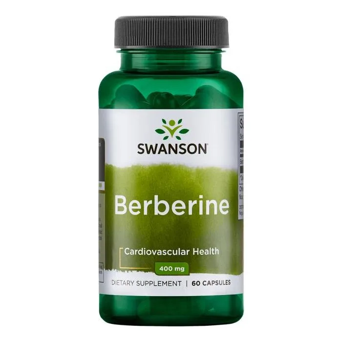 KAPSLID BERBERINE 400MG N60 SWANSON