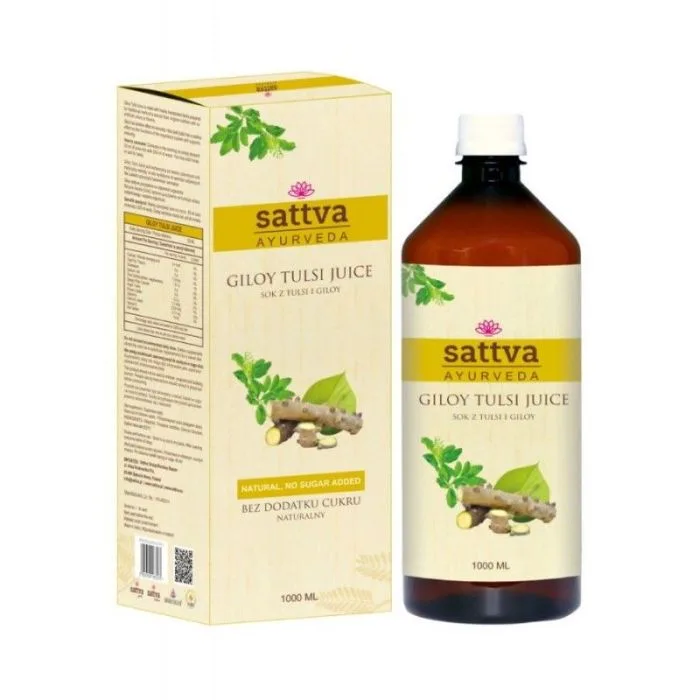 "Sattva" Looduslik Giloy ja tulsi mahl 1000ML