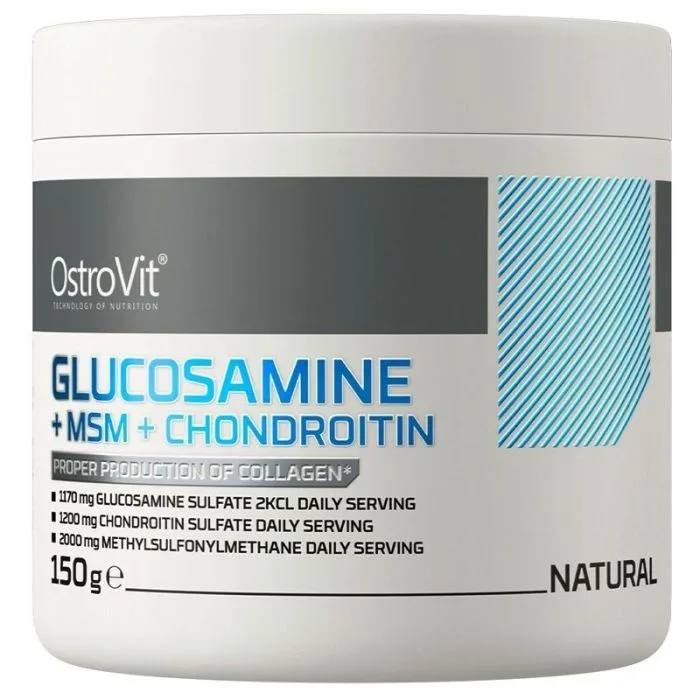 Glükoosamiin + MSM + kondroitiin Looduslikl "OstroVit", 150 g