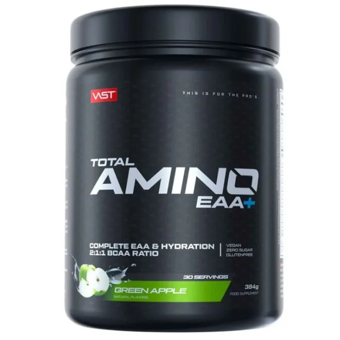 "VAST" TOIDULISAND VEGAN AMINOHAPPED, ROHELINE ÕUN, 384 g 