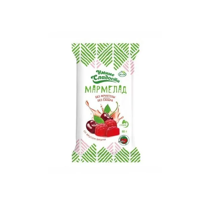 Мармелад "Вишня" без сахара, 80 г – DI&DI Умные сладости