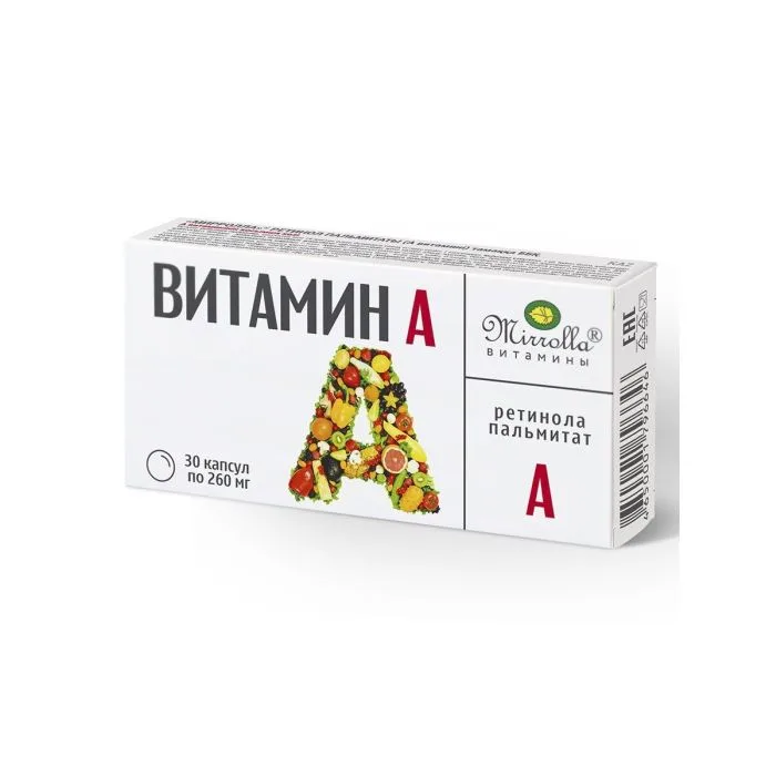 KAPSLID A-VITAMIIN N30 - MIRROLLA