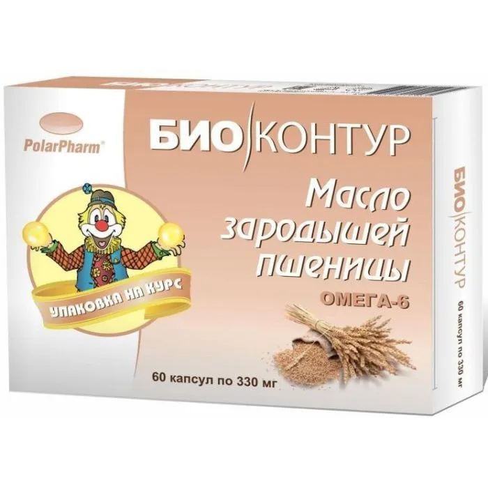 BIOKONTUR NISUIDU ÕLI OOMEGA-6 KAPSLID N60