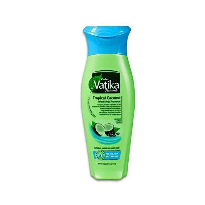 Dabur Vatika Шампунь для Волос с Тропическим Кокосом (200 мл)