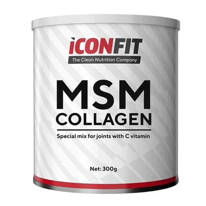 Kollageen ja C-vitamiin nahale, küüntele, juustele apelsin 300g - Iconfit