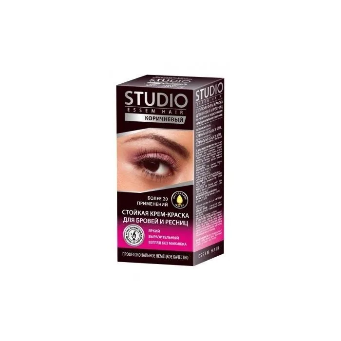 Ripsme ja kulmuvärv Studio pruun 30/20 ml