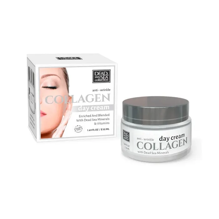 "DEAD SEA COLLECTION" Kollageeniga päeva näokreem 50 ml