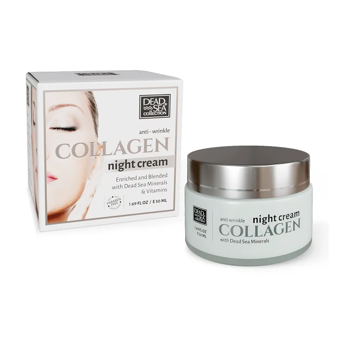 "DEAD SEA COLLECTION" Kollageeniga öö näokreem 50 ml