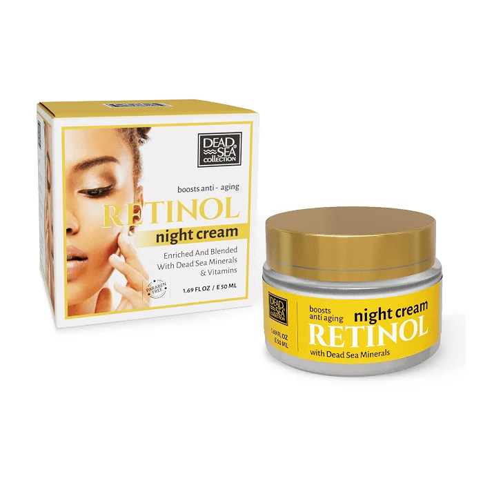 "DEAD SEA COLLECTION" Retinooliga öö näokreem 50 ml
