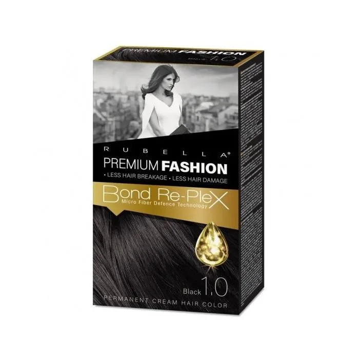 "PREMIUM FASHION COLOR" JUUKSEVÄRV "MUST/BLACK" 1.0, 130 ml