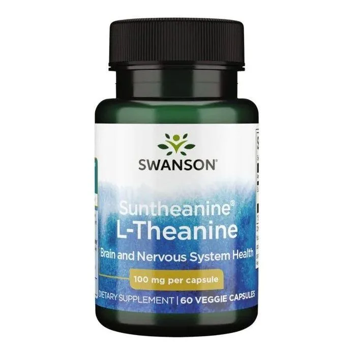 "SWANSON" Suntheanine L-Theanine 100 mg N60