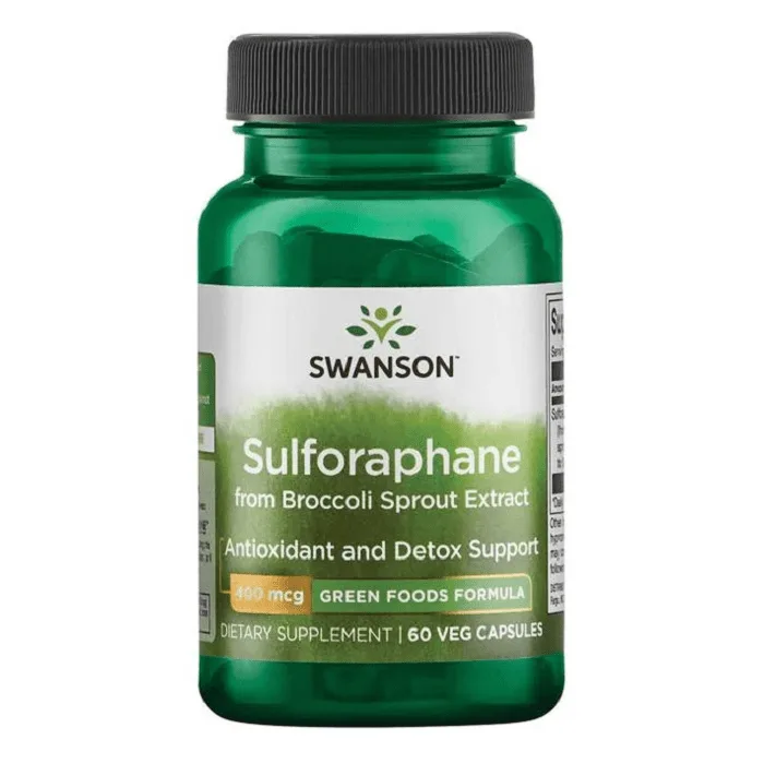 "SWANSON" Sulforaphane 400 mcg kapslid, N60