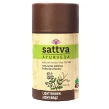 Taimne helepruun juksevärv light brown  150g sattva