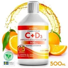 Vitamiinikompleks С+D3+Zn 500ml-Vitateka