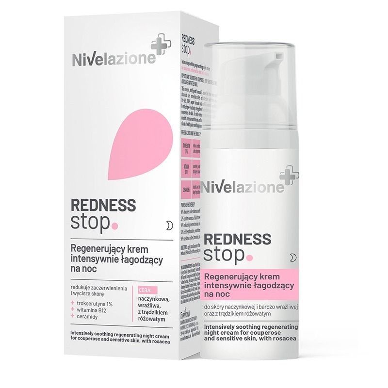 "NIVELAZIONE" Punetusevastane taastav öökreem näole 50 ml