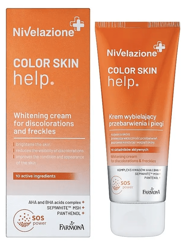 "NIVELAZIONE" Valgendav näokreem pigmentatsioonilaikude ja tedretähnide vastu, 50 ml