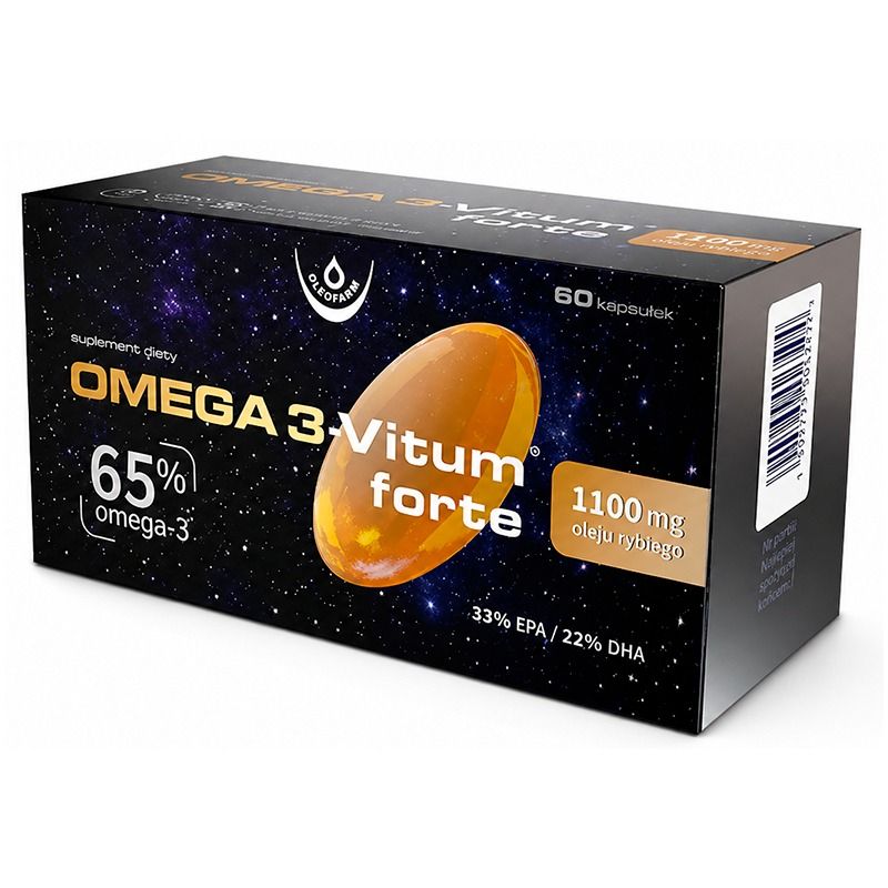 "OLEOFARM" Omega 3-Vitum forte 1100 mg kapslid N60 