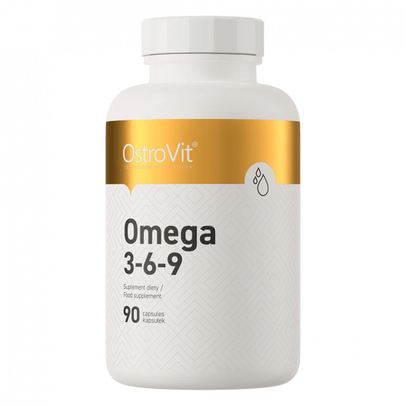 Omega 3-6-9, 90 kapsulių – OstroVit