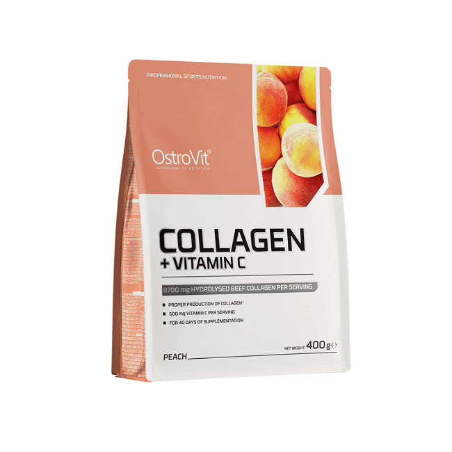 "OSTROVIT" Kollageen + C-vitamiin, virsik 400 g