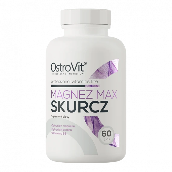 "OSTROVIT" Magneesium Max Skurcz tabletid N60