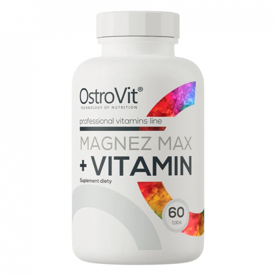 Magnesium MAX + Vitamiinit, 60 tablettia – OstroVit