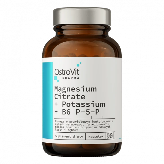 Magnesium Citrate , Potassium ,B6 P5P OstroVit