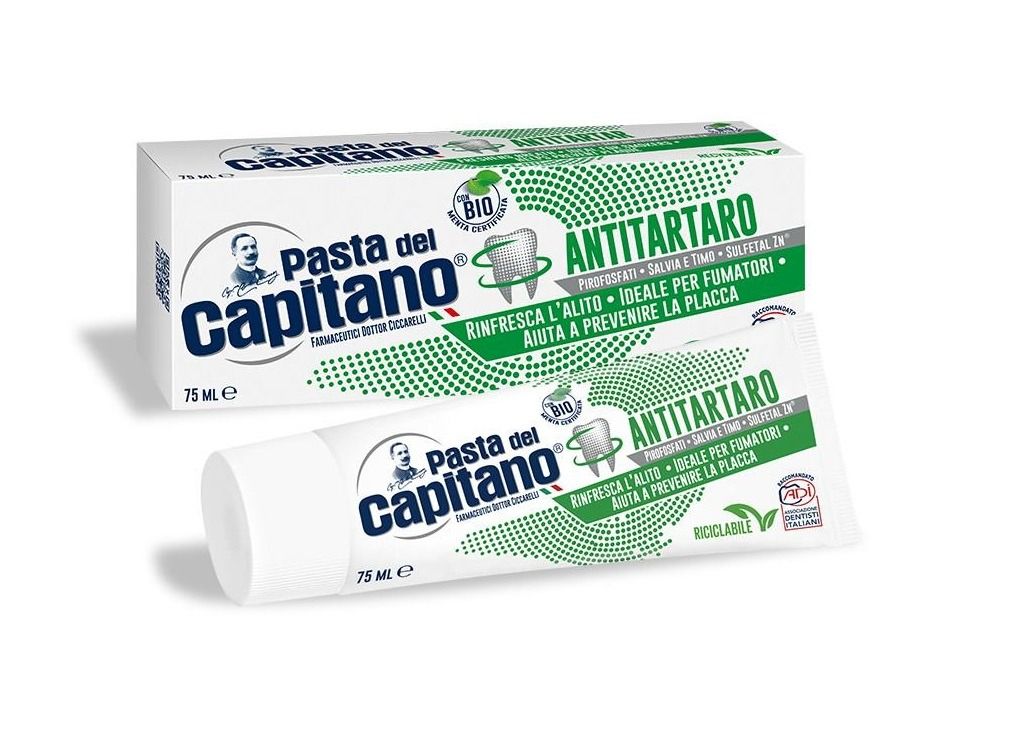 "PASTA DEL CAPITANO" Hambapasta hambakivi vastu, 75 ml 