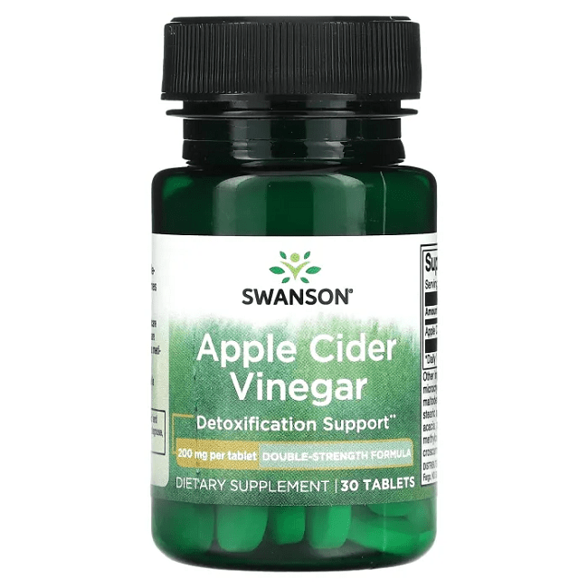 "SWANSON" Apple Cider Vinegar tabletid, N30