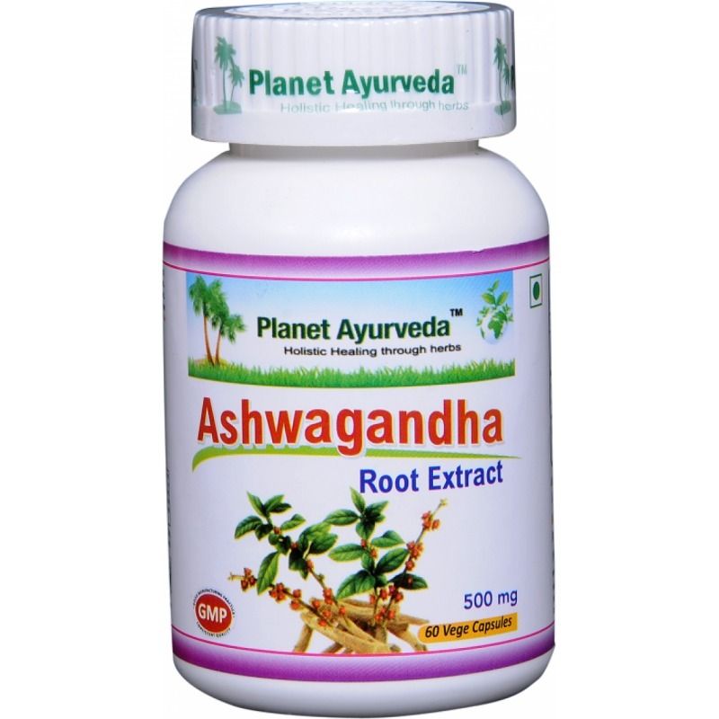 "PLANET AYURVEDA" Ashwagandha N60 