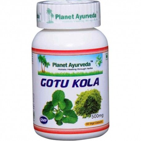 "PLANET AYURVEDA" Gotu Kola N60 