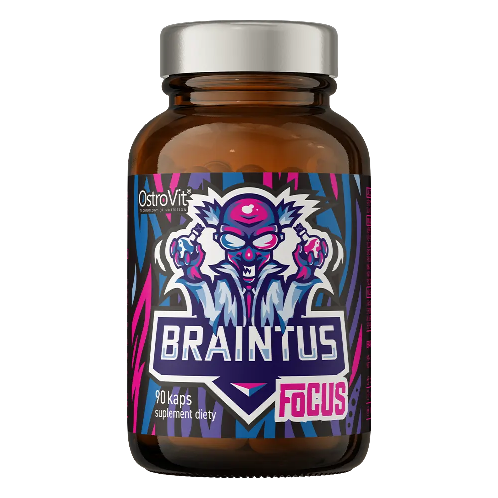Braintus Focus, 90 capsules – brain and cognitive support complex, OstroVit