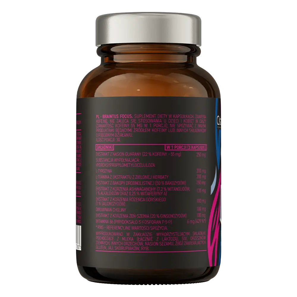 "OSTROVIT" Braintus Focus, kapslid N90