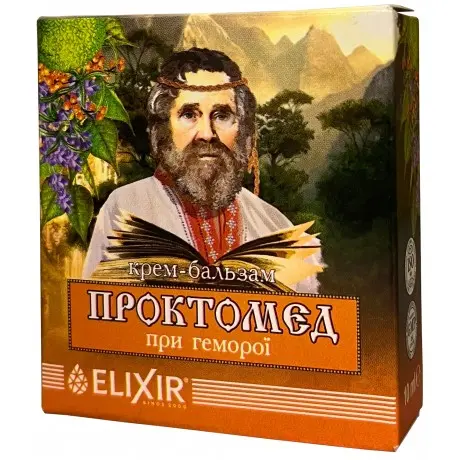 "ELIXIR" Proktomed kreem-balsam hemorroidide korral 10 gr