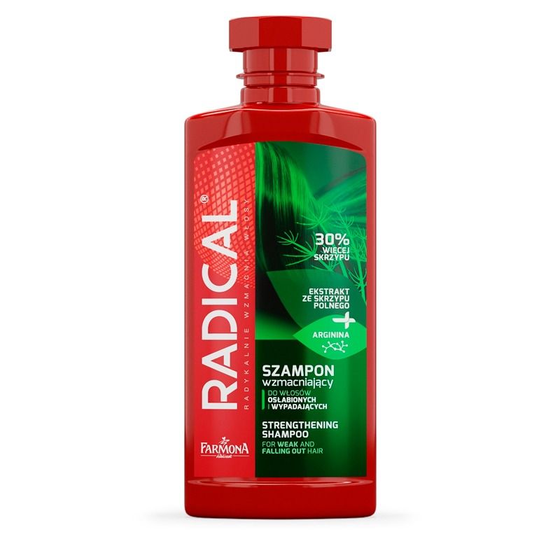 "RADICAL" Tugevdav šampoon juuste väljalangemise vastu 400 ml