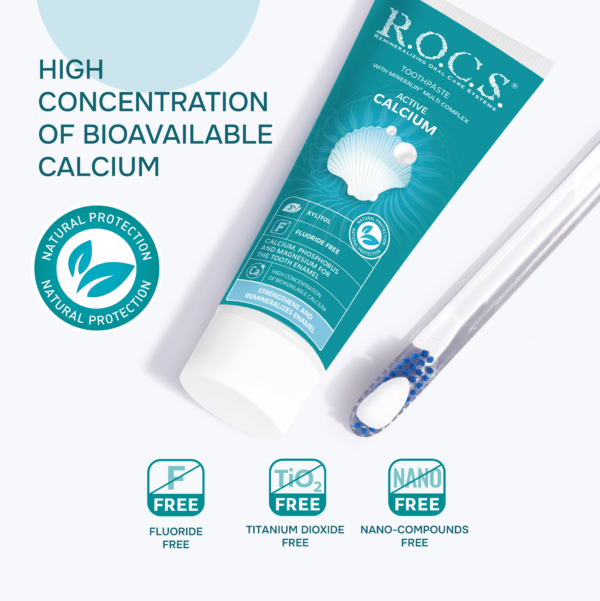 "R.O.C.S" Hambapasta Aktiivne kaltsium 94 g