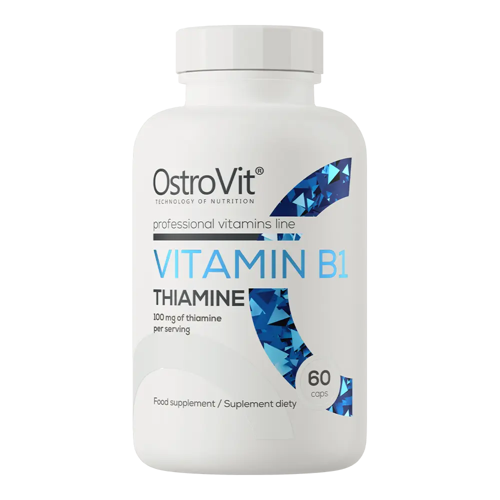 "OSTROVIT" Vitamiin B1 Tiamiin, kapslid N60 