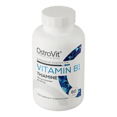 "OSTROVIT" Vitamiin B1 Tiamiin, kapslid N60 