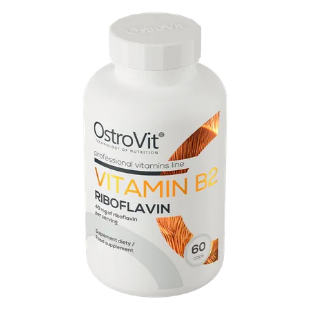 "OSTROVIT" Vitamiin B2 Riboflaviin, kapslid N60 