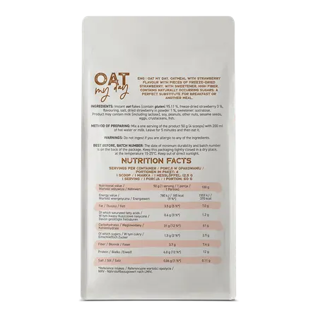 "OSTROVIT" Oat My Day maasika maitsega 200 g