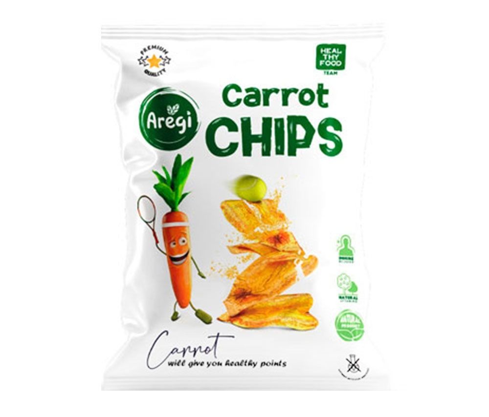 "AREGI" Porgandikrõpsud, 50 g