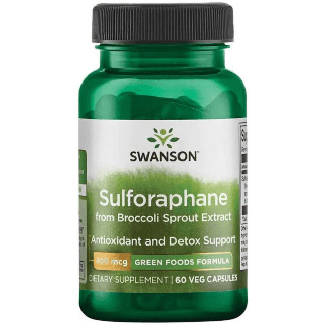 "SWANSON" Sulforaphane 400 mcg kapslid, N60