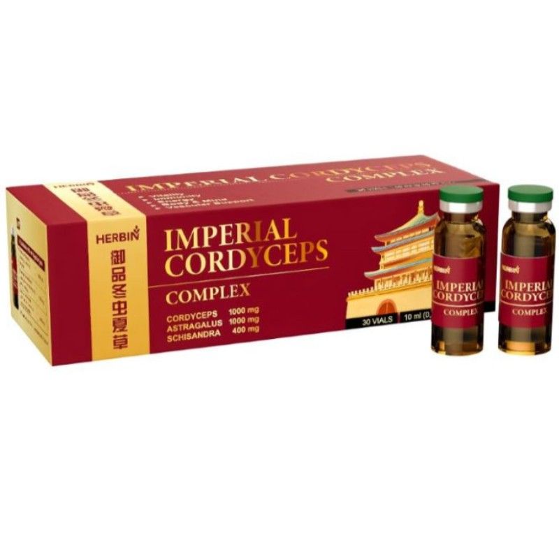 "HERBIN" Imperial korditsepsi kompleks, 30 x10 ml