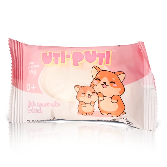 "Uti-Puti" lasten saippua kamomillauutteella, 75 g-Slobozanski Molovar