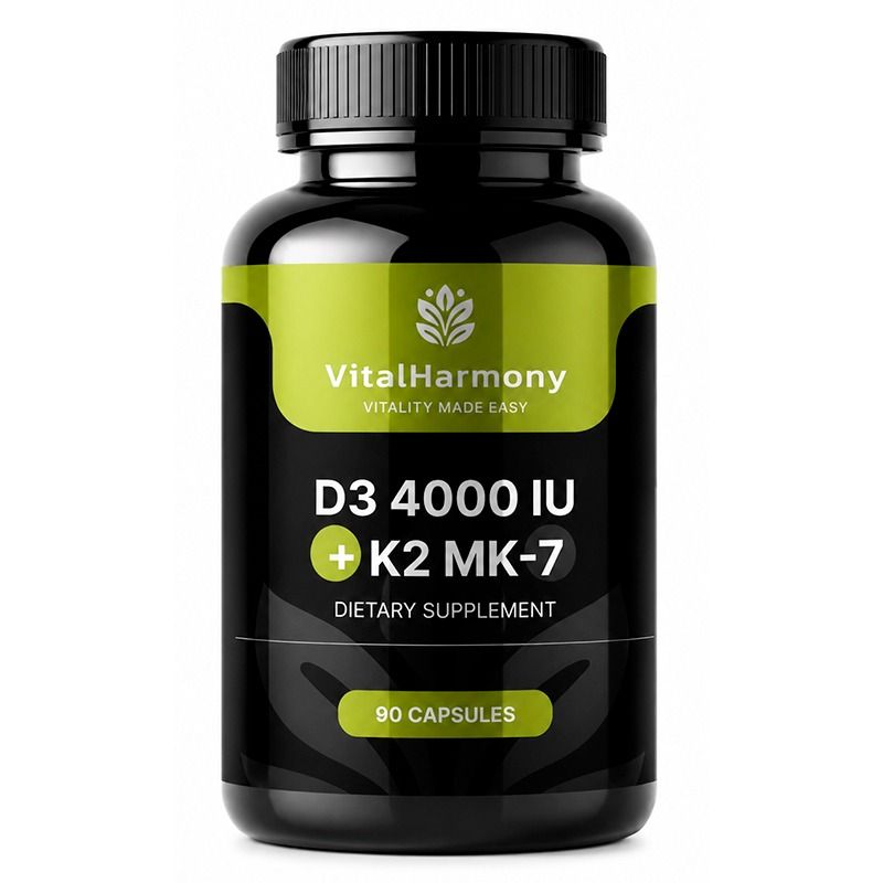 "VH.NUTRA" D3 4000 +K2 MK-7 kapslid N90